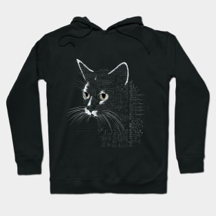 black cat sneaking Hoodie